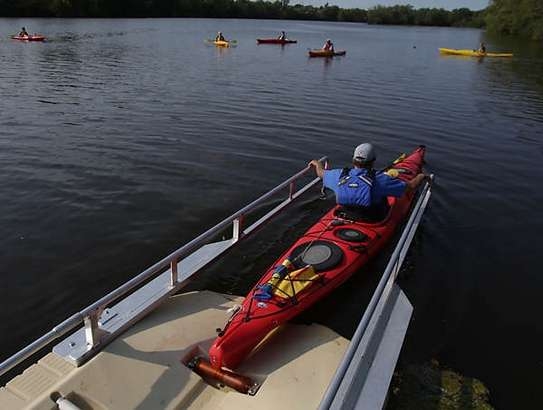 Kayak Launch Rollers